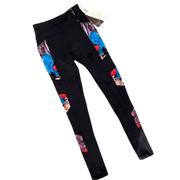CALIA Essential Mesh Floral Leggings Carrie Underwood Pockets Womens XS - Picture 11 of 11